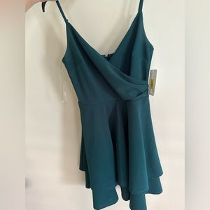 Forest green formal dress NWT from Dillards